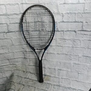 Wilson Hyperion 26 Tennis Racquet 4 Inch Grip Size 0 Black Blue Junior Strung
